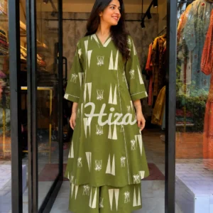 A women wearing nursing codset online maternity wear in kerala
